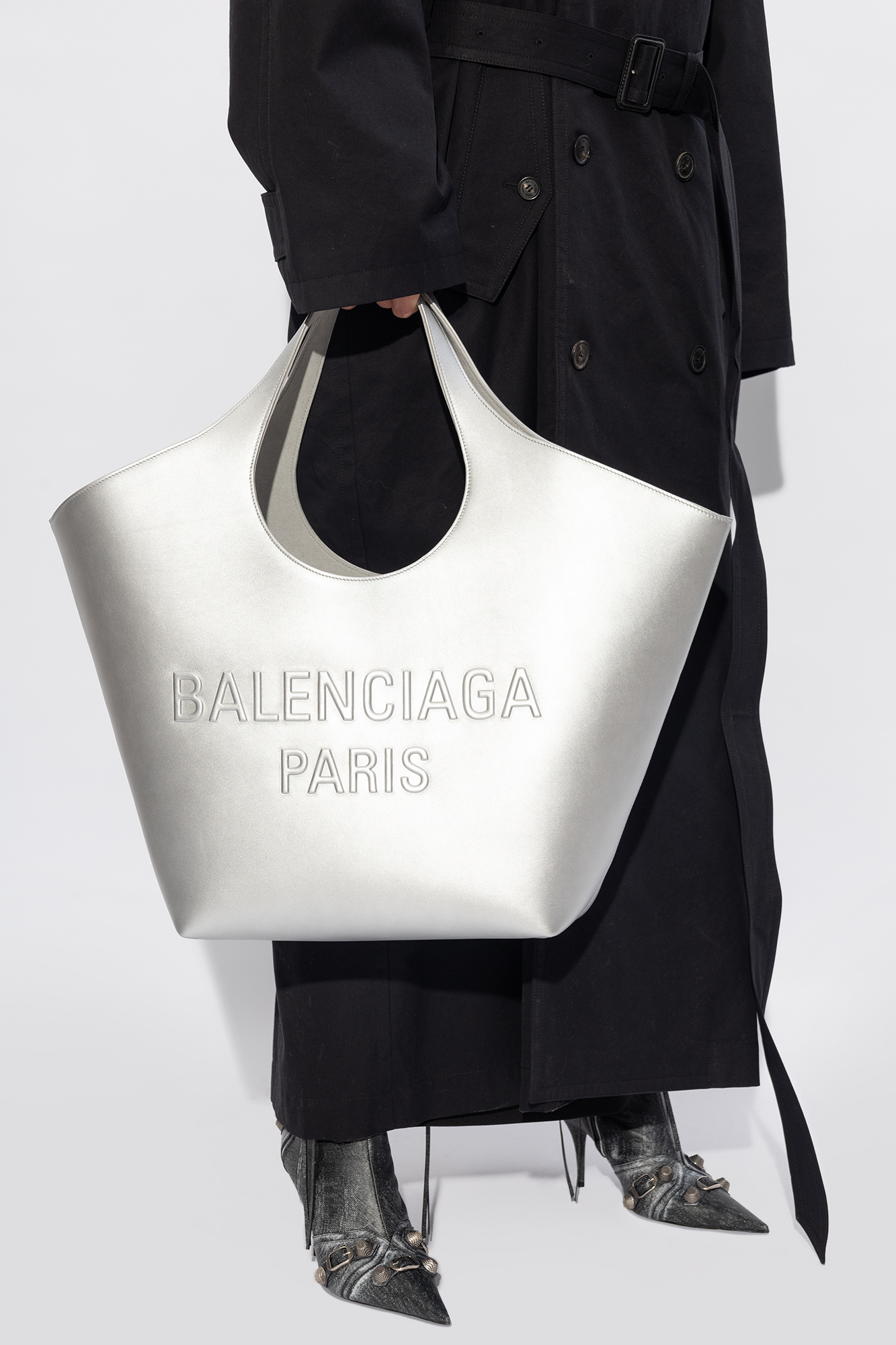 Balenciaga north south deals shopping bag